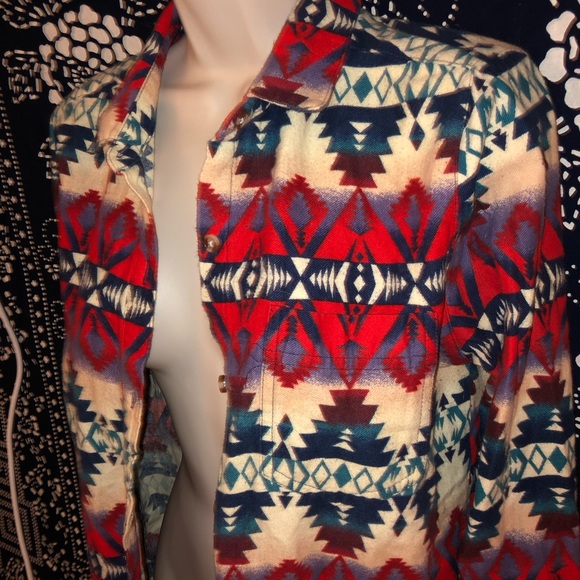 Aztec Cozy Button Up - Picture 2 of 6